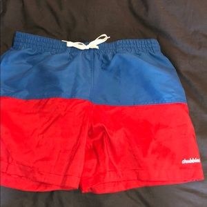 Chubbies color changing swim trunks